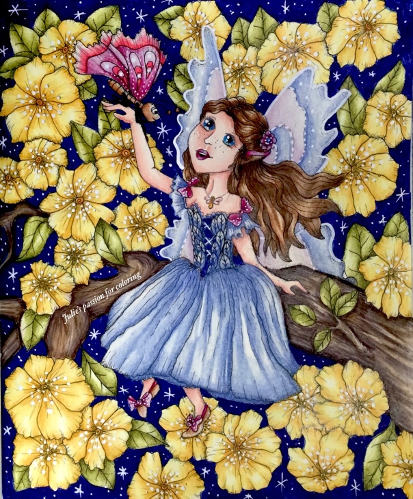 fairy miraclesklara markova  julie's passion for coloring
